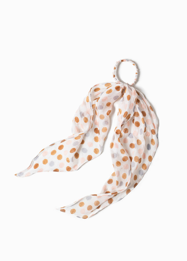 Cotton Feel Scarf Scrunchie