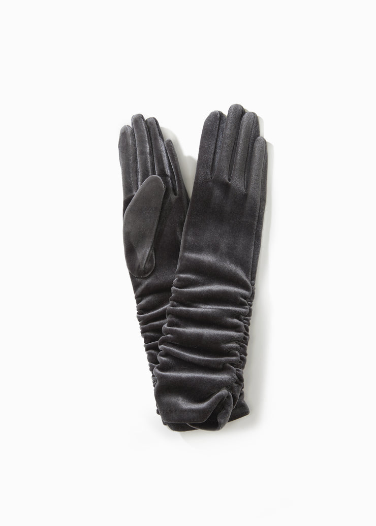 Basic Velvet Extra Long Gloves