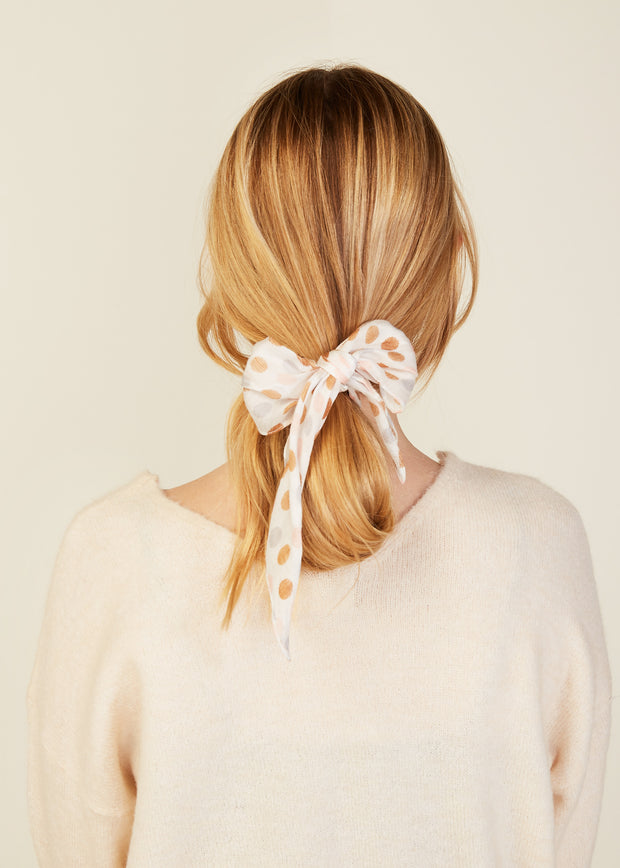 Cotton Feel Scarf Scrunchie