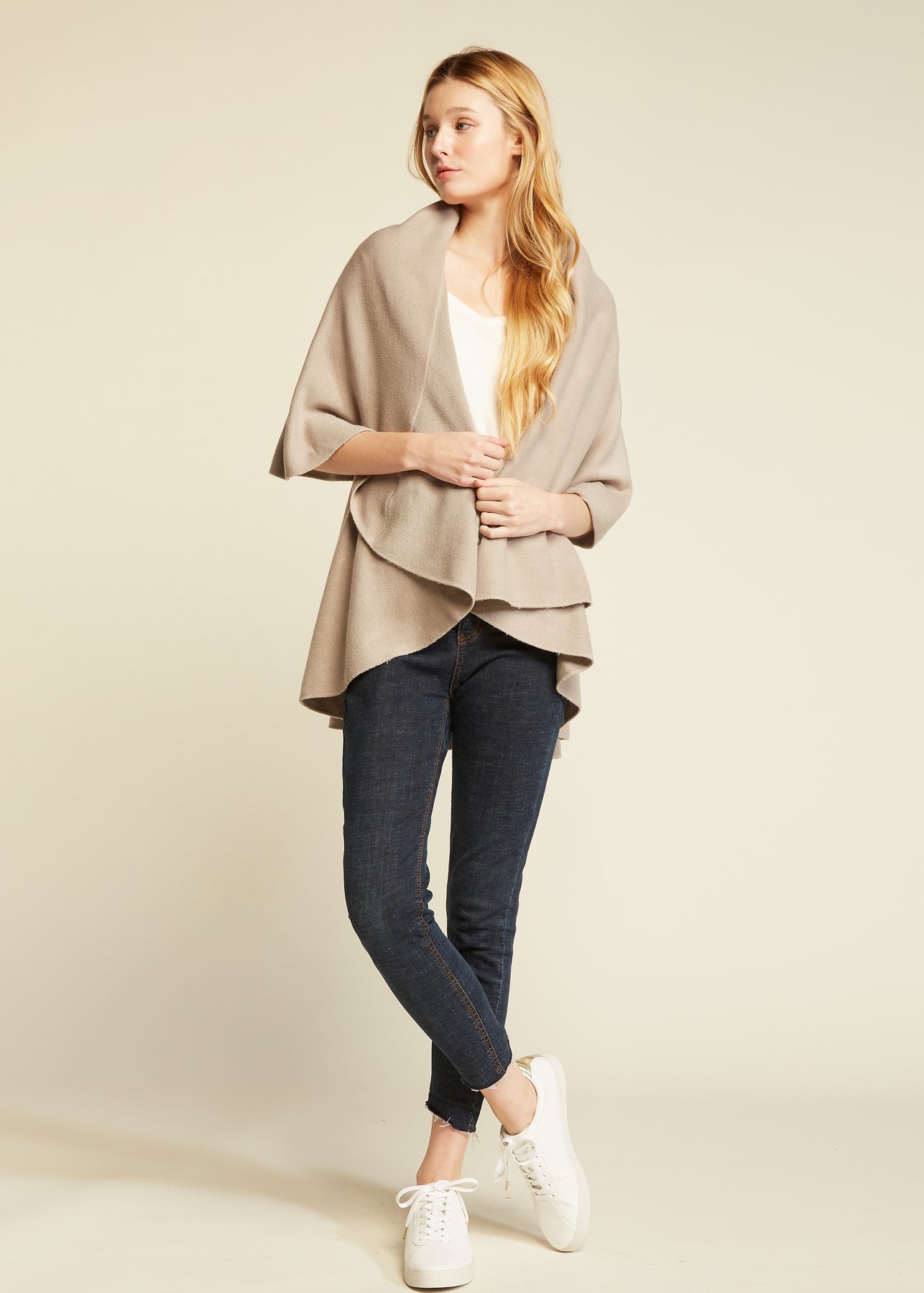 shawl vest
