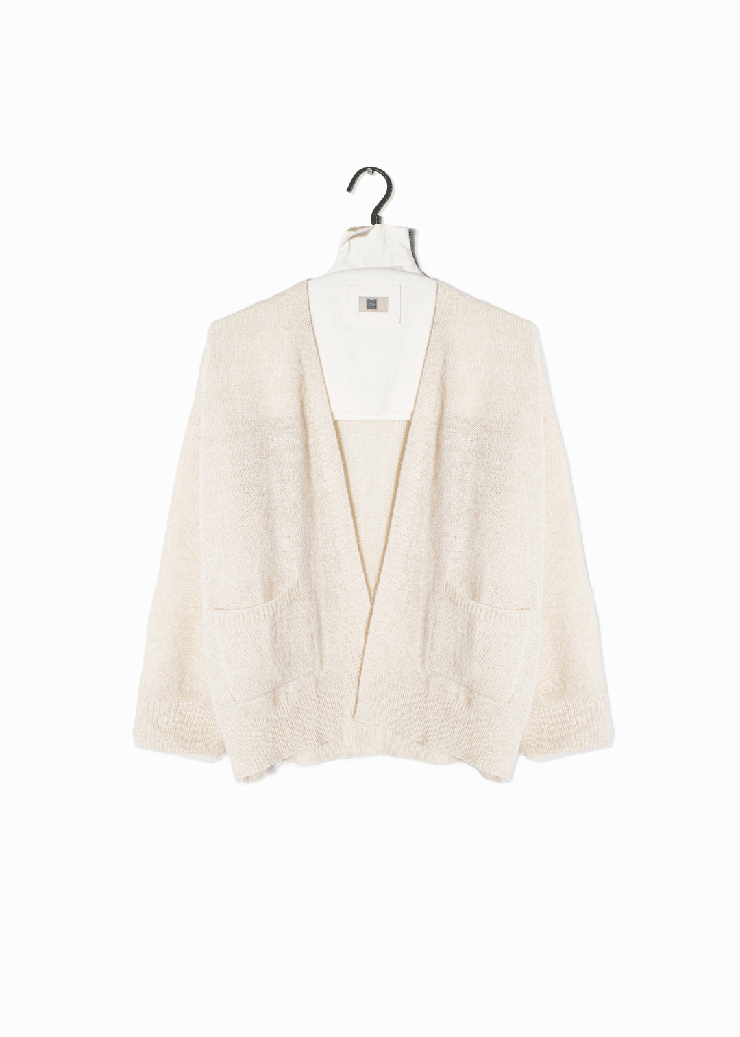 Lumignon ♥feather ribbon op + cardigan 新品 ルミニョン feather ribbon op + cardiganブルー