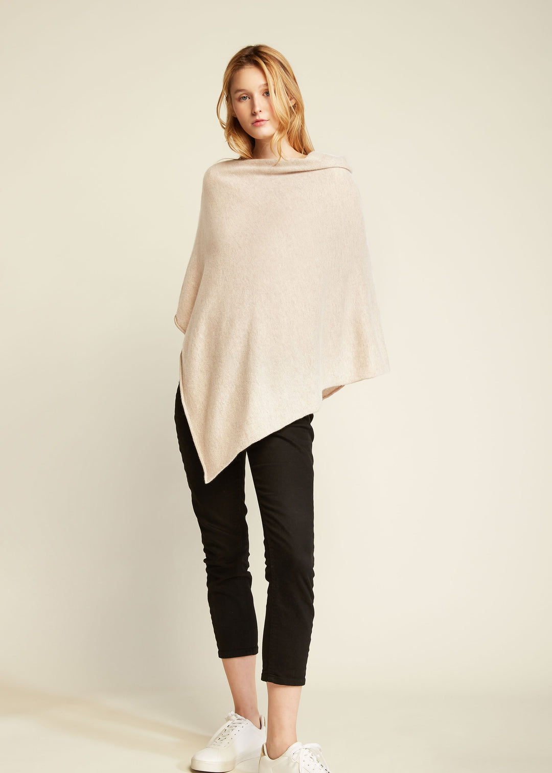 【土日限定セール】RIM.ARK Cashmere blend poncho RIM.ARK - 【ほぼ未使用】RIM.ARK Cashmere blend poncho CTの